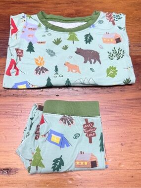 Little Sleepies 12/18 Camping 2-Piece Set